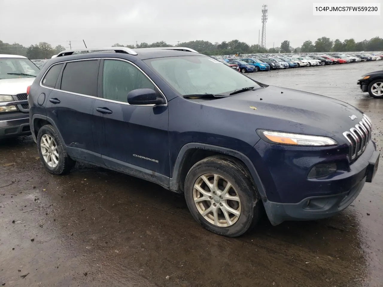 2015 Jeep Cherokee Latitude VIN: 1C4PJMCS7FW559230 Lot: 72931854