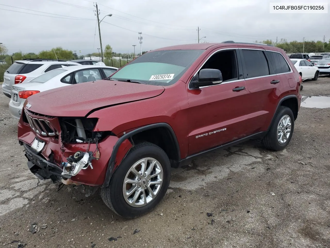 2015 Jeep Grand Cherokee Limited VIN: 1C4RJFBG5FC190256 Lot: 73029374