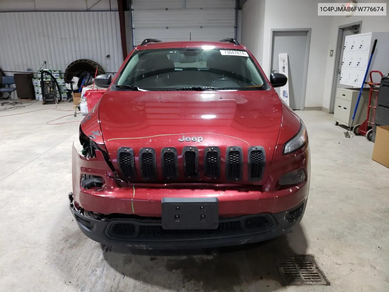 2015 Jeep Cherokee Sport VIN: 1C4PJMAB6FW776674 Lot: 73047674