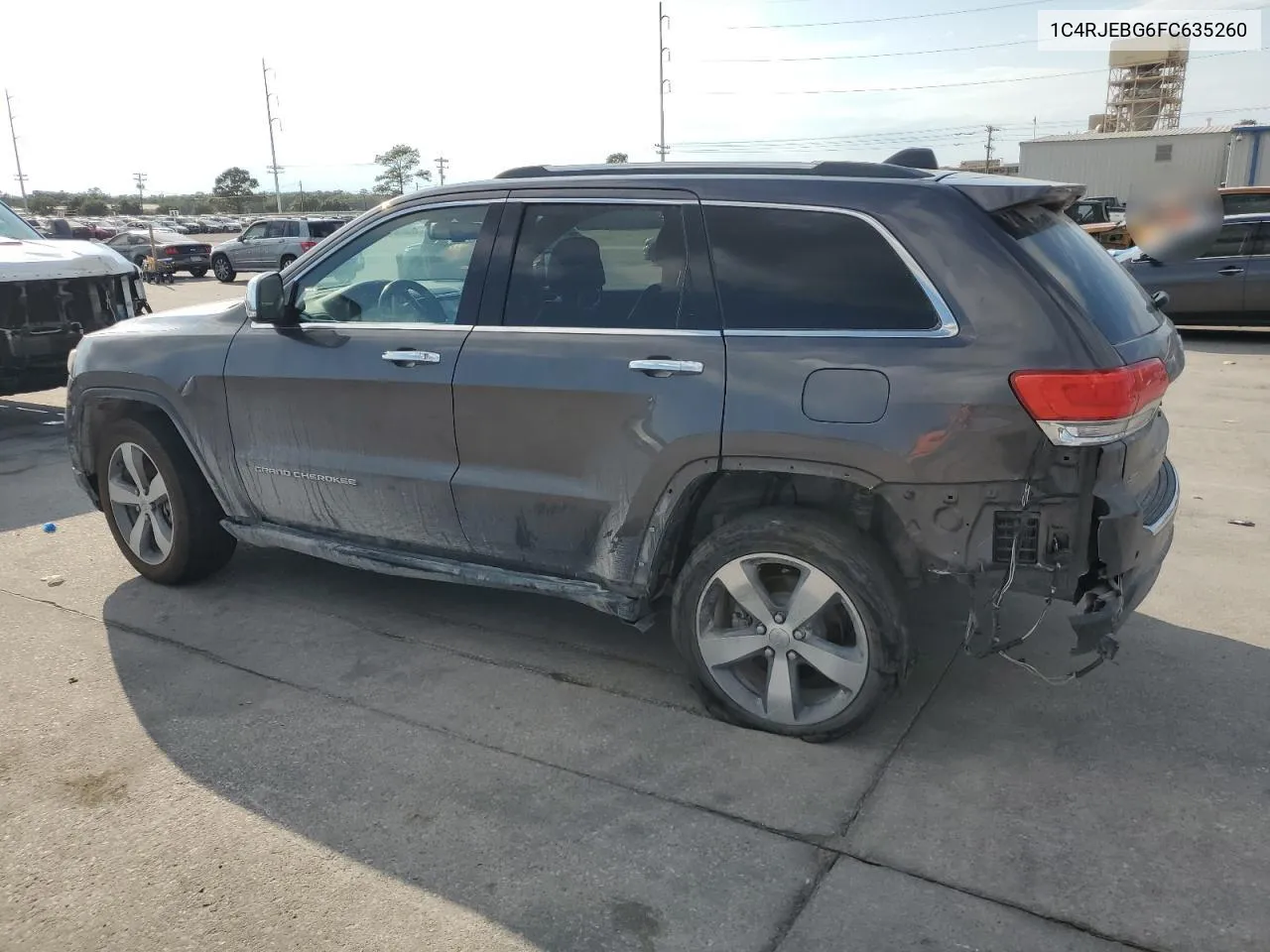 2015 Jeep Grand Cherokee Limited VIN: 1C4RJEBG6FC635260 Lot: 73051884