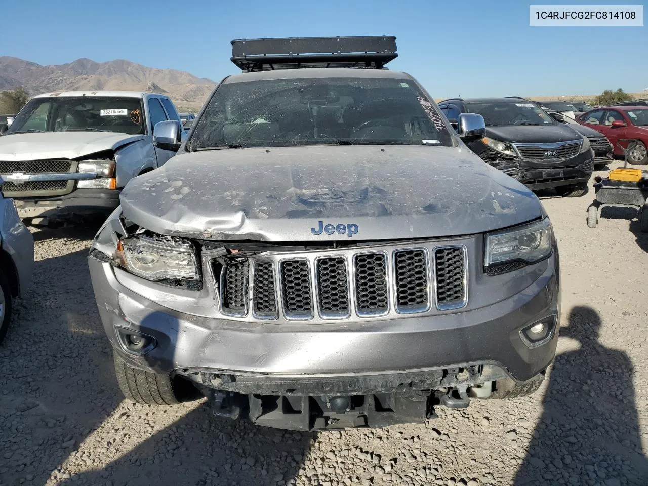 1C4RJFCG2FC814108 2015 Jeep Grand Cherokee Overland