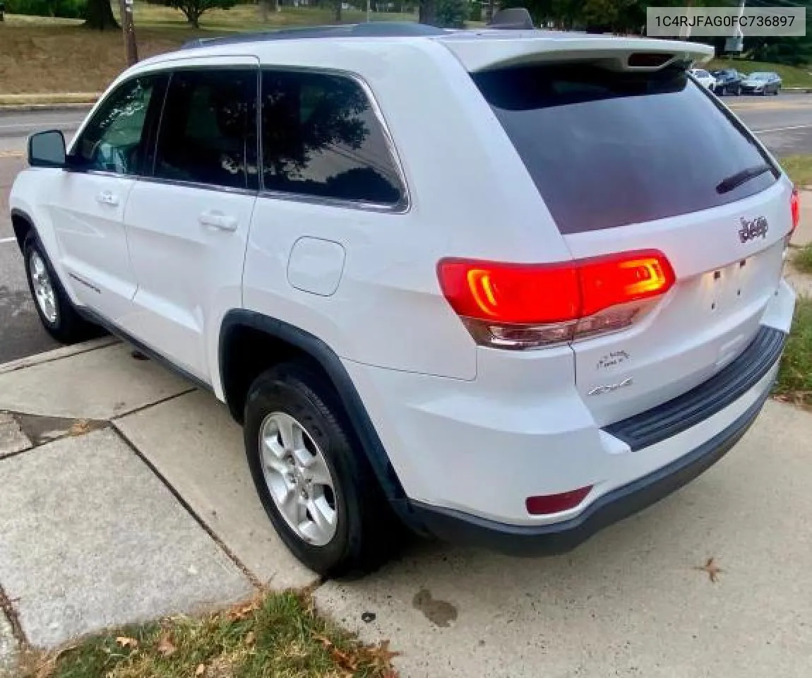 2015 Jeep Grand Cherokee Laredo VIN: 1C4RJFAG0FC736897 Lot: 73062974