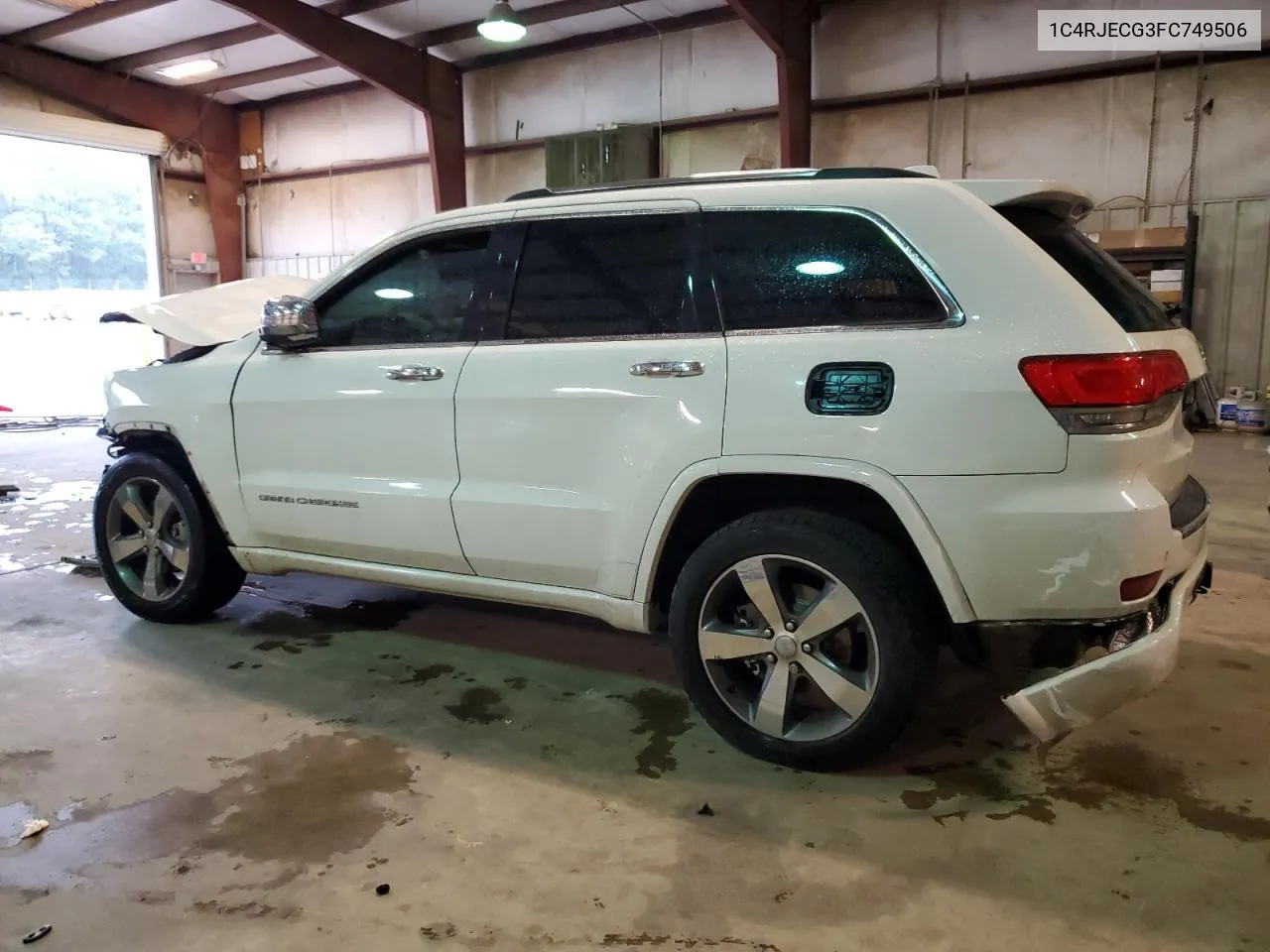 1C4RJECG3FC749506 2015 Jeep Grand Cherokee Overland