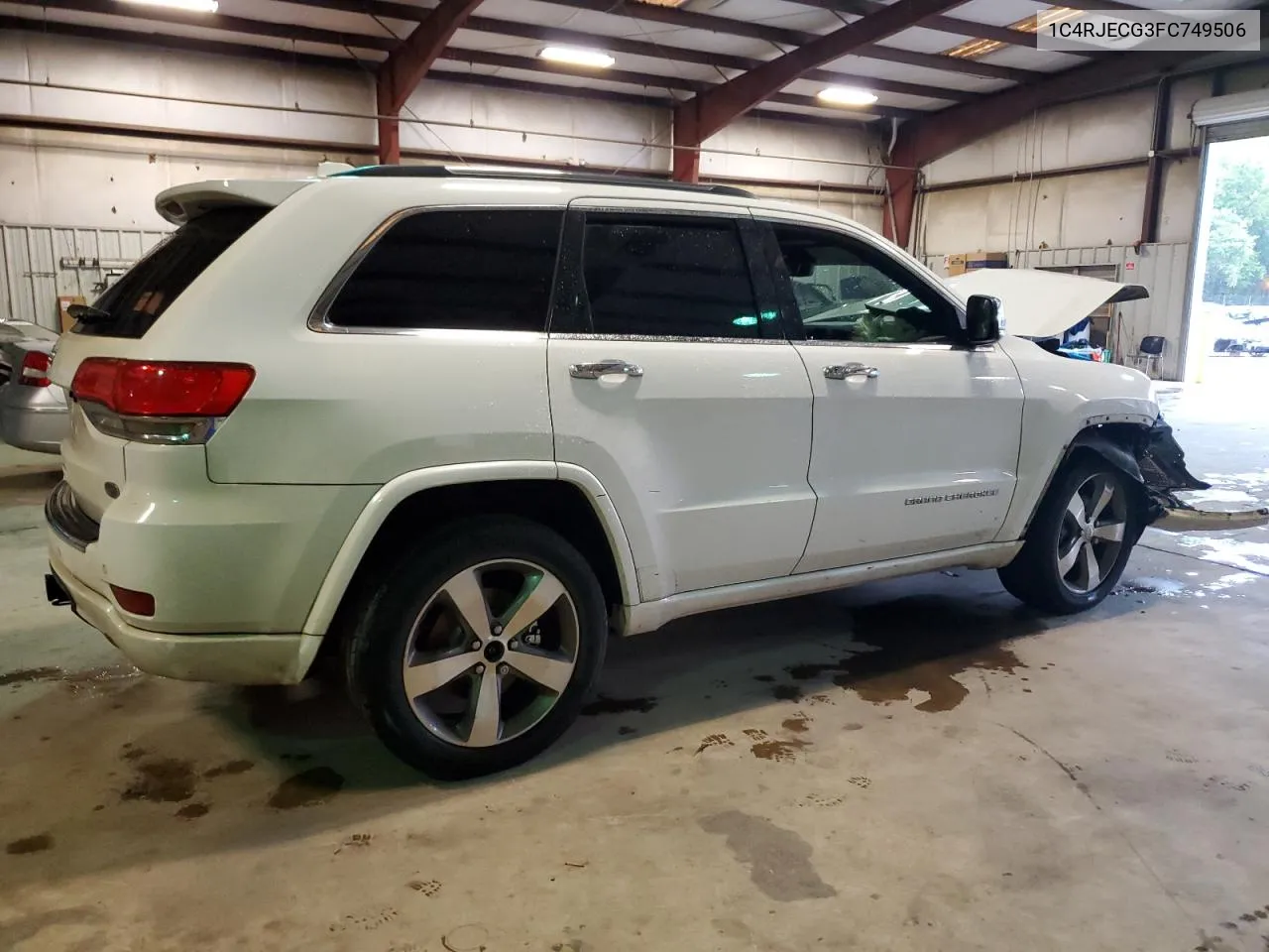 2015 Jeep Grand Cherokee Overland VIN: 1C4RJECG3FC749506 Lot: 73095894