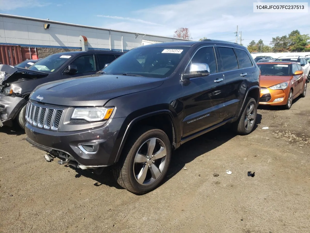 2015 Jeep Grand Cherokee Overland VIN: 1C4RJFCG7FC237513 Lot: 73134314