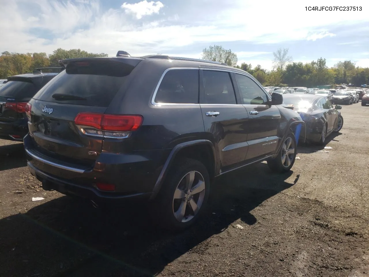 1C4RJFCG7FC237513 2015 Jeep Grand Cherokee Overland