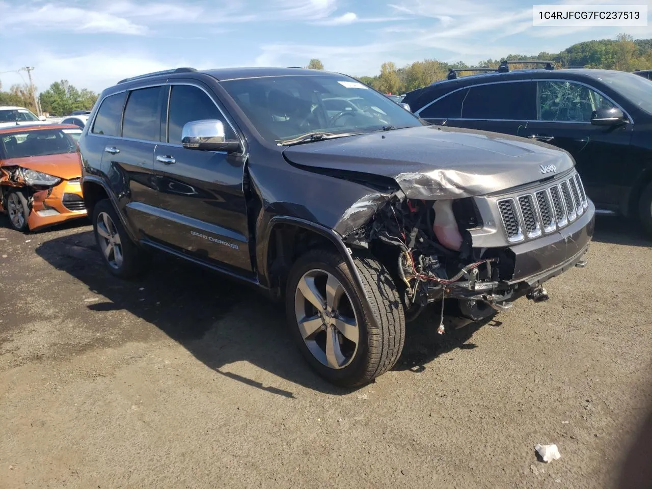 2015 Jeep Grand Cherokee Overland VIN: 1C4RJFCG7FC237513 Lot: 73134314