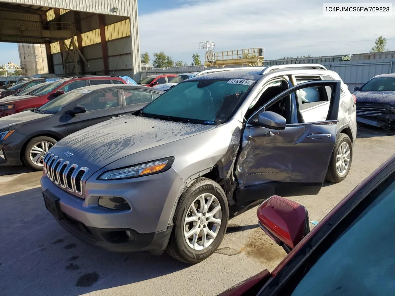 2015 Jeep Cherokee Latitude VIN: 1C4PJMCS6FW709828 Lot: 73189114