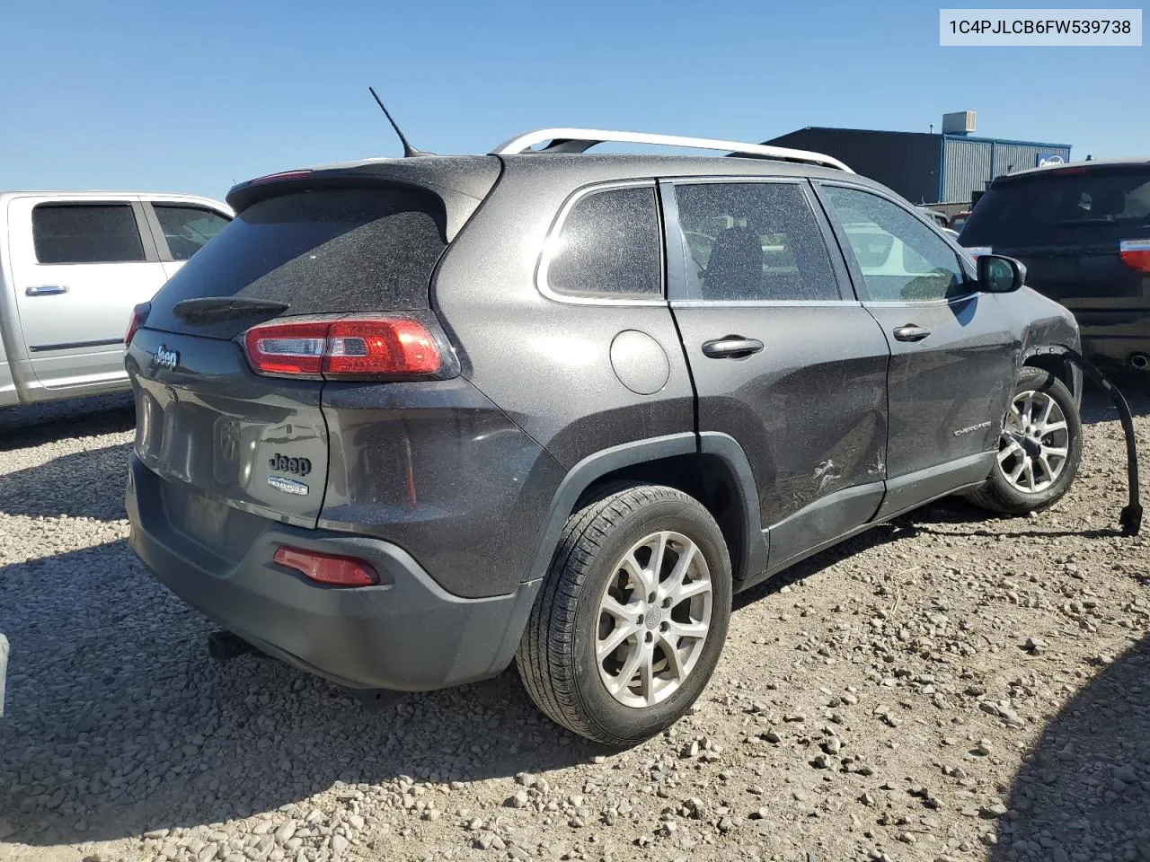 1C4PJLCB6FW539738 2015 Jeep Cherokee Latitude