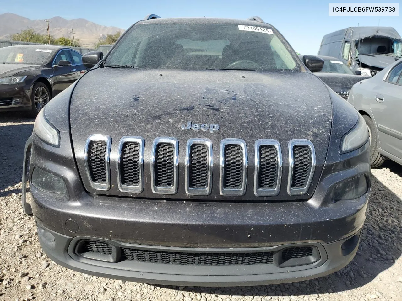 1C4PJLCB6FW539738 2015 Jeep Cherokee Latitude