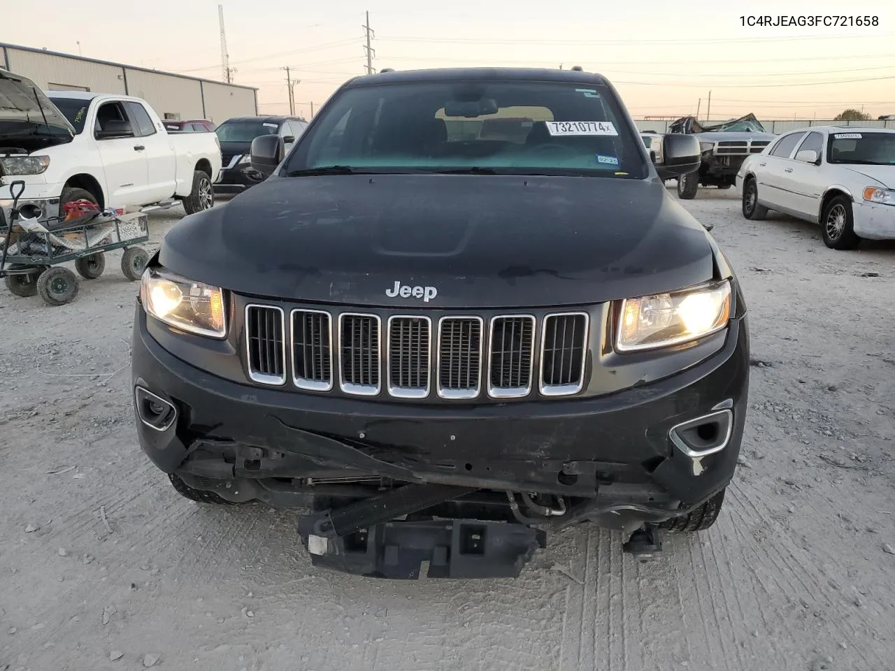 2015 Jeep Grand Cherokee Laredo VIN: 1C4RJEAG3FC721658 Lot: 73210774