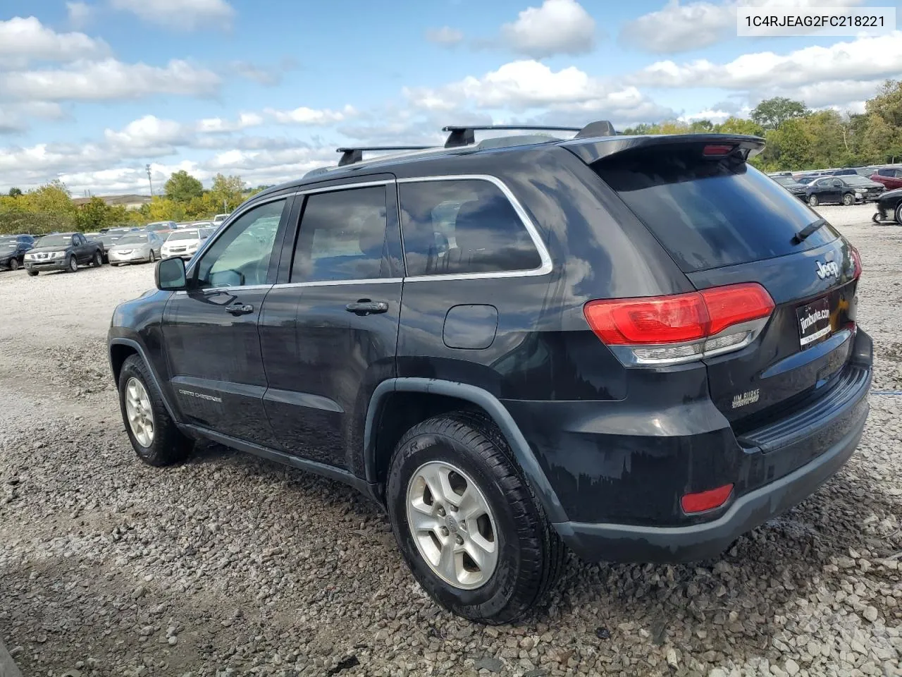 2015 Jeep Grand Cherokee Laredo VIN: 1C4RJEAG2FC218221 Lot: 73288534