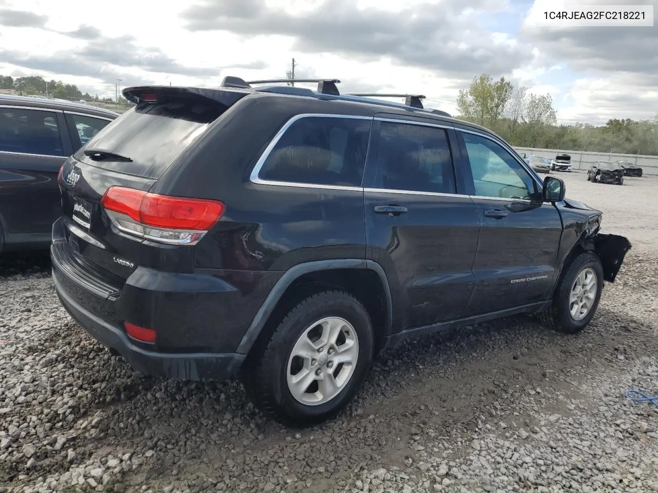 2015 Jeep Grand Cherokee Laredo VIN: 1C4RJEAG2FC218221 Lot: 73288534