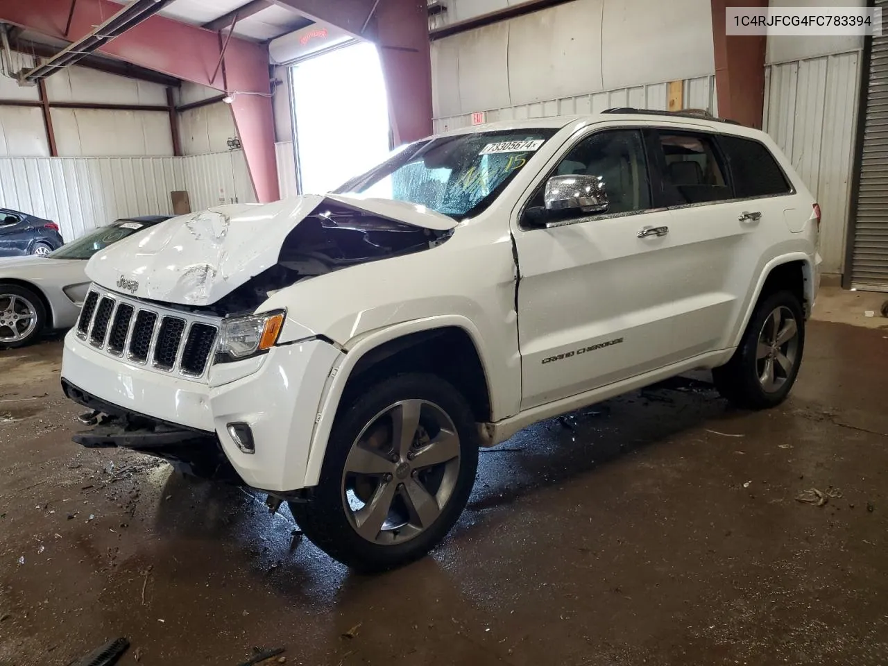 1C4RJFCG4FC783394 2015 Jeep Grand Cherokee Overland