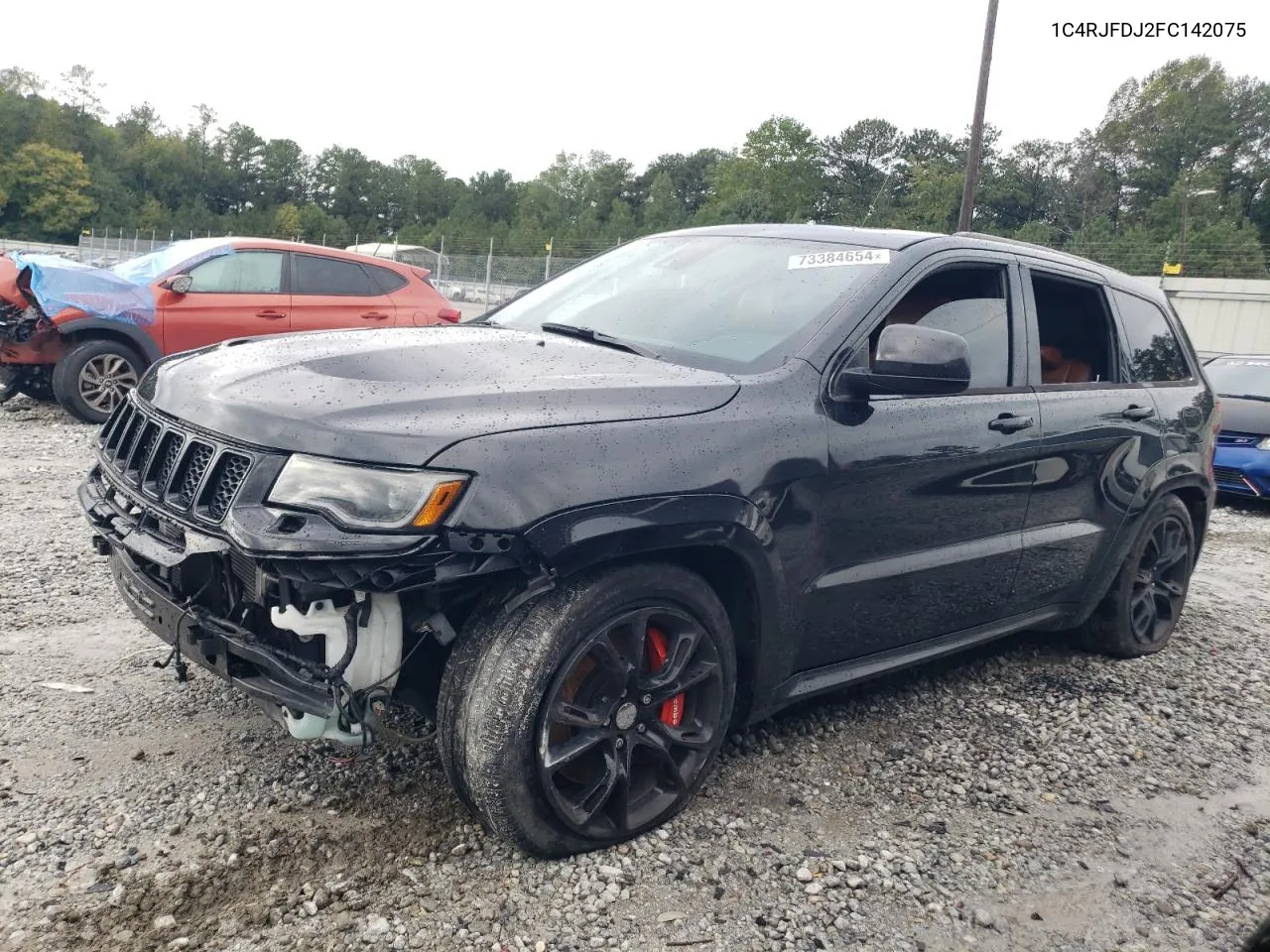 2015 Jeep Grand Cherokee Srt-8 VIN: 1C4RJFDJ2FC142075 Lot: 73384654