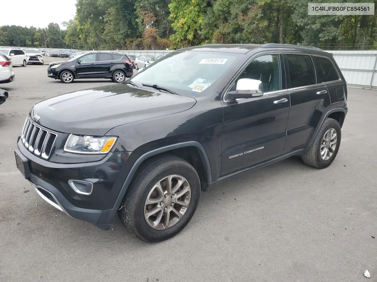 2015 Jeep Grand Cherokee Limited VIN: 1C4RJFBG0FC854561 Lot: 73393574