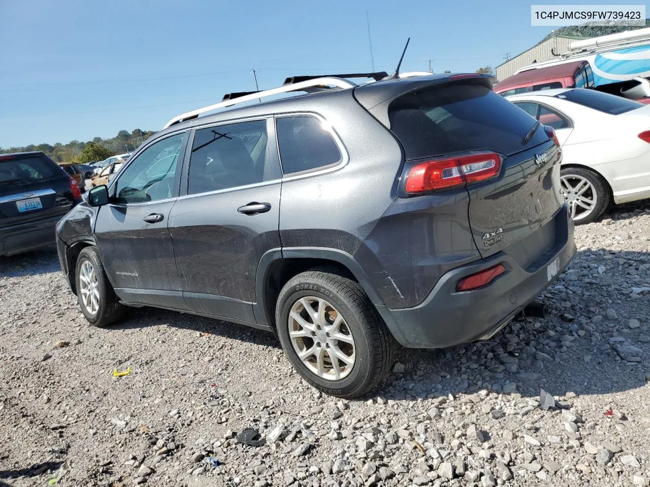 2015 Jeep Cherokee Latitude VIN: 1C4PJMCS9FW739423 Lot: 73411114