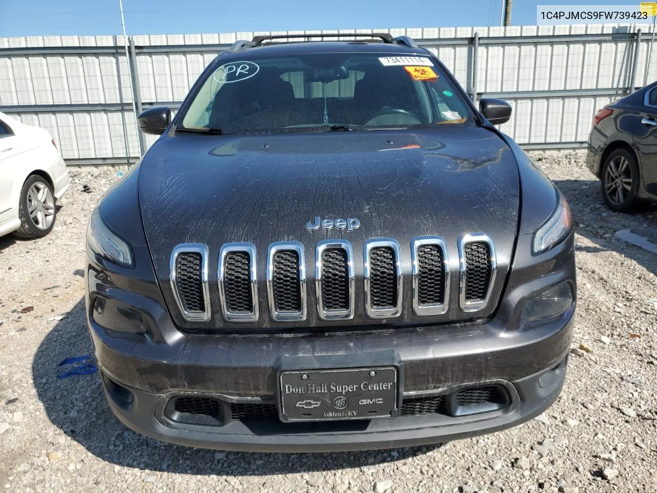 1C4PJMCS9FW739423 2015 Jeep Cherokee Latitude