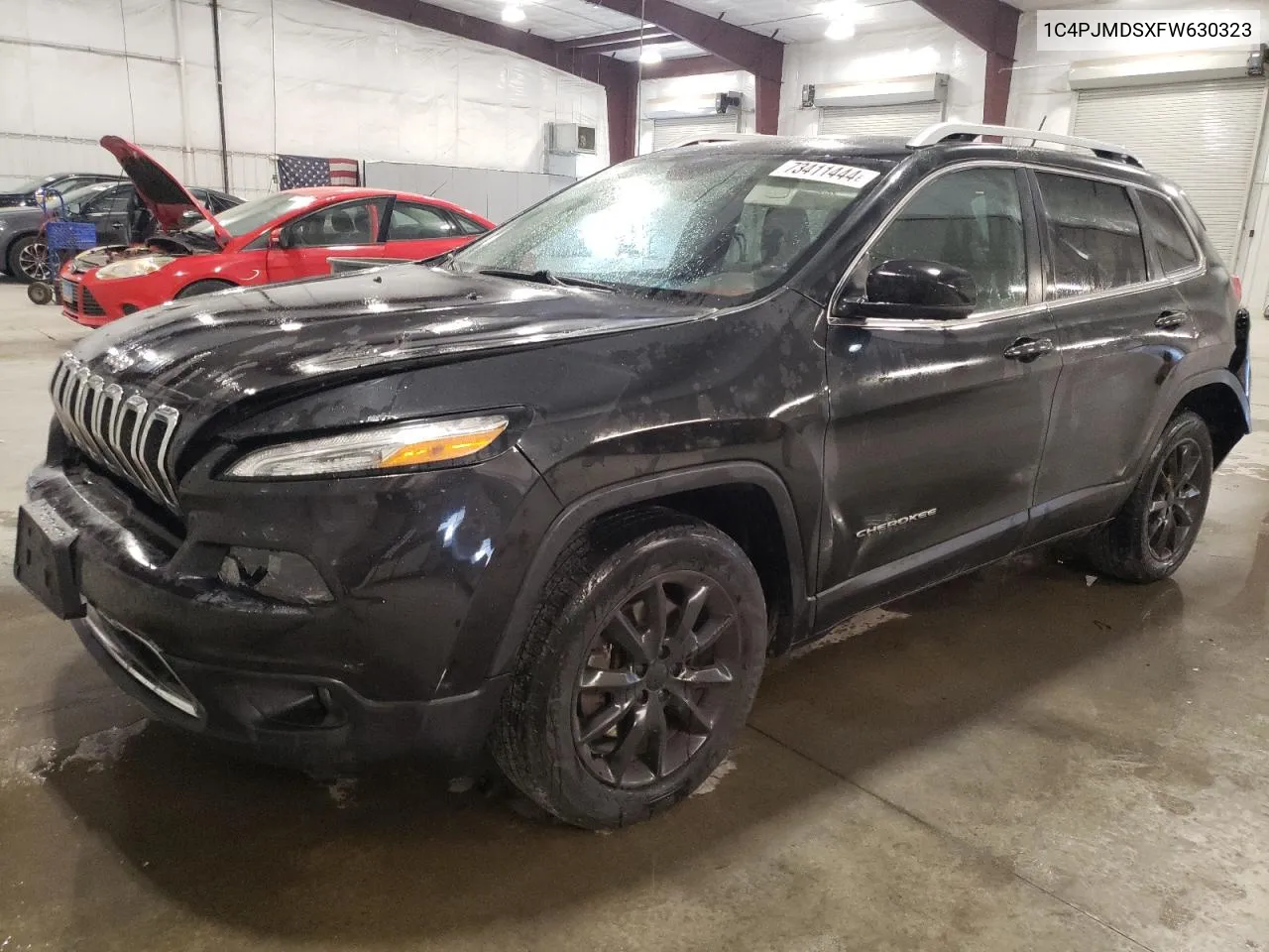 2015 Jeep Cherokee Limited VIN: 1C4PJMDSXFW630323 Lot: 73411444