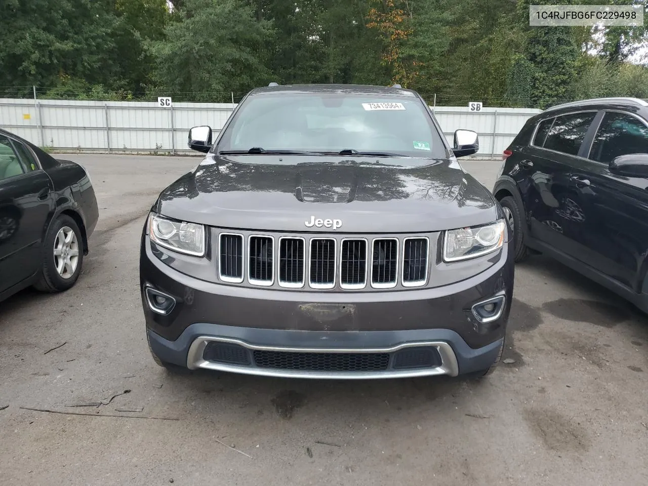 1C4RJFBG6FC229498 2015 Jeep Grand Cherokee Limited