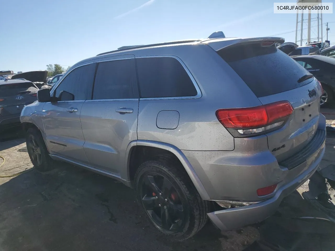 2015 Jeep Grand Cherokee Laredo VIN: 1C4RJFAG0FC680010 Lot: 73415374