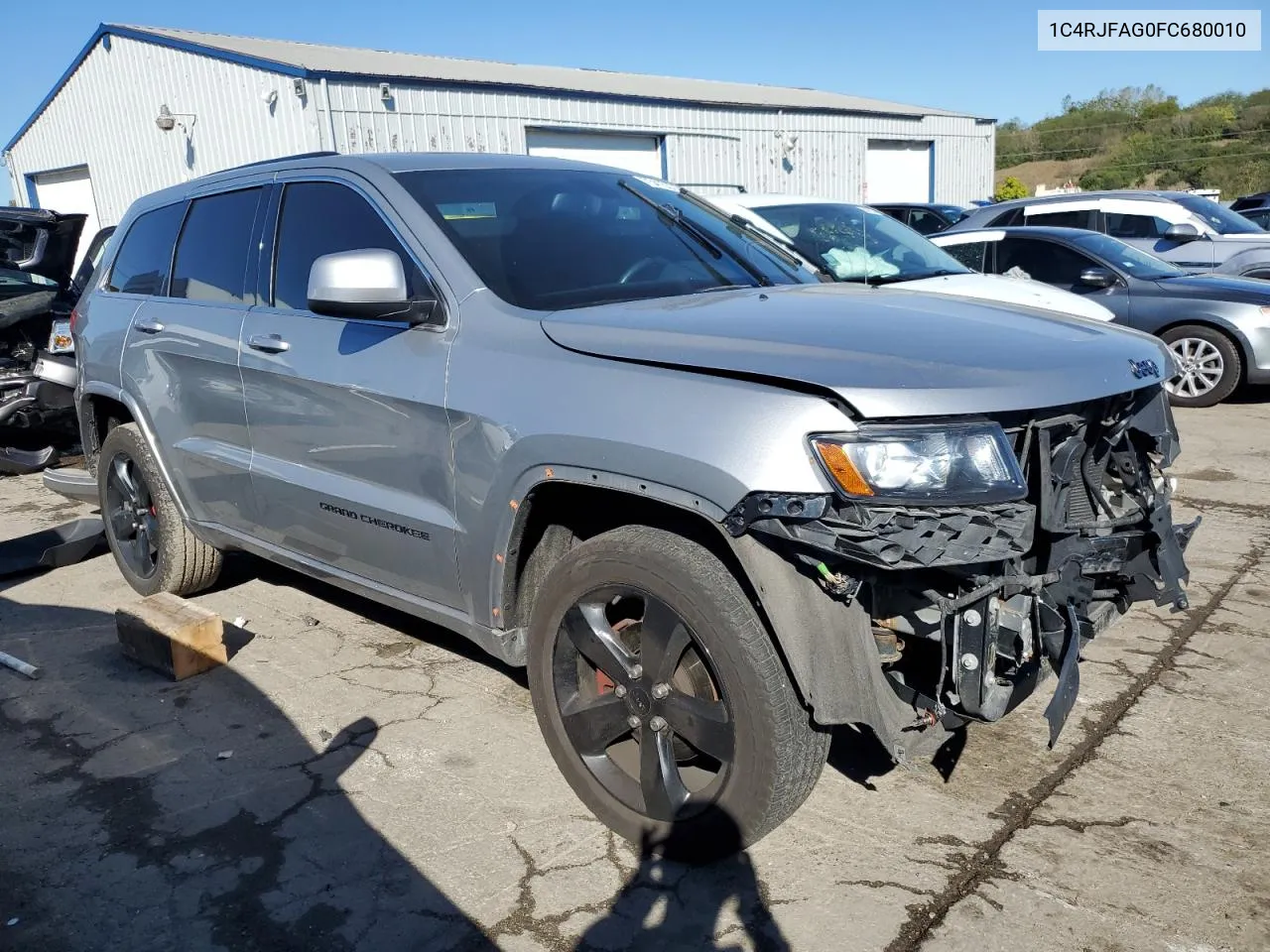 2015 Jeep Grand Cherokee Laredo VIN: 1C4RJFAG0FC680010 Lot: 73415374