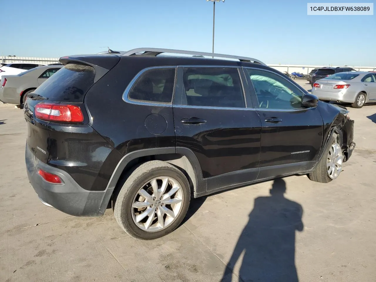 1C4PJLDBXFW638089 2015 Jeep Cherokee Limited