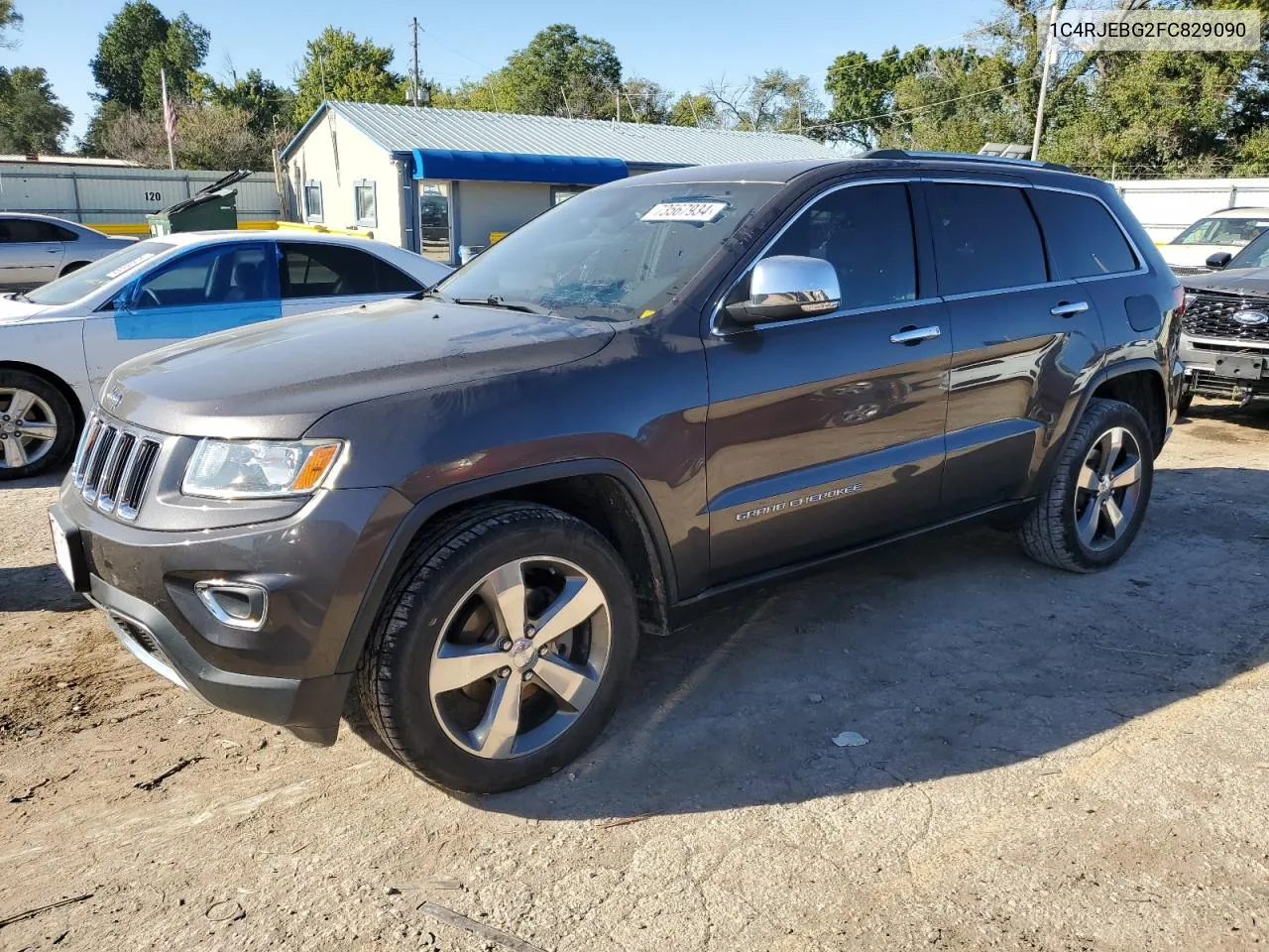 2015 Jeep Grand Cherokee Limited VIN: 1C4RJEBG2FC829090 Lot: 73567934