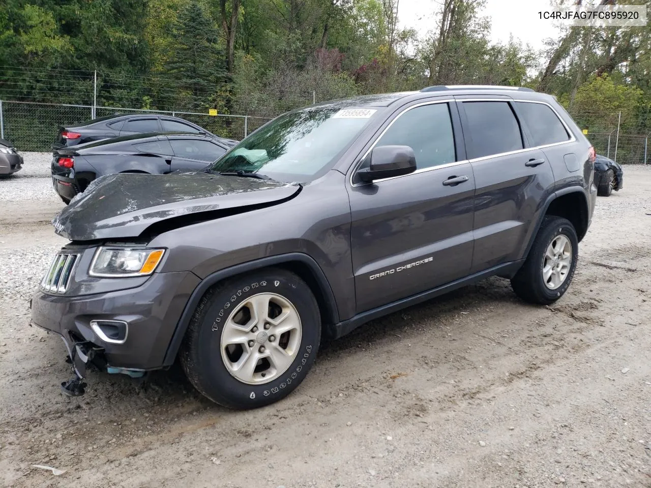 2015 Jeep Grand Cherokee Laredo VIN: 1C4RJFAG7FC895920 Lot: 73595854