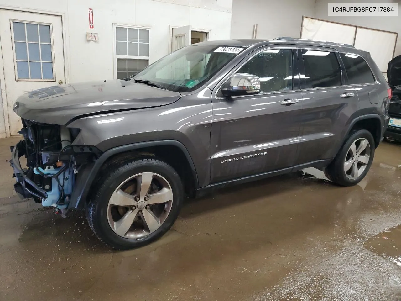 2015 Jeep Grand Cherokee Limited VIN: 1C4RJFBG8FC717884 Lot: 73601924