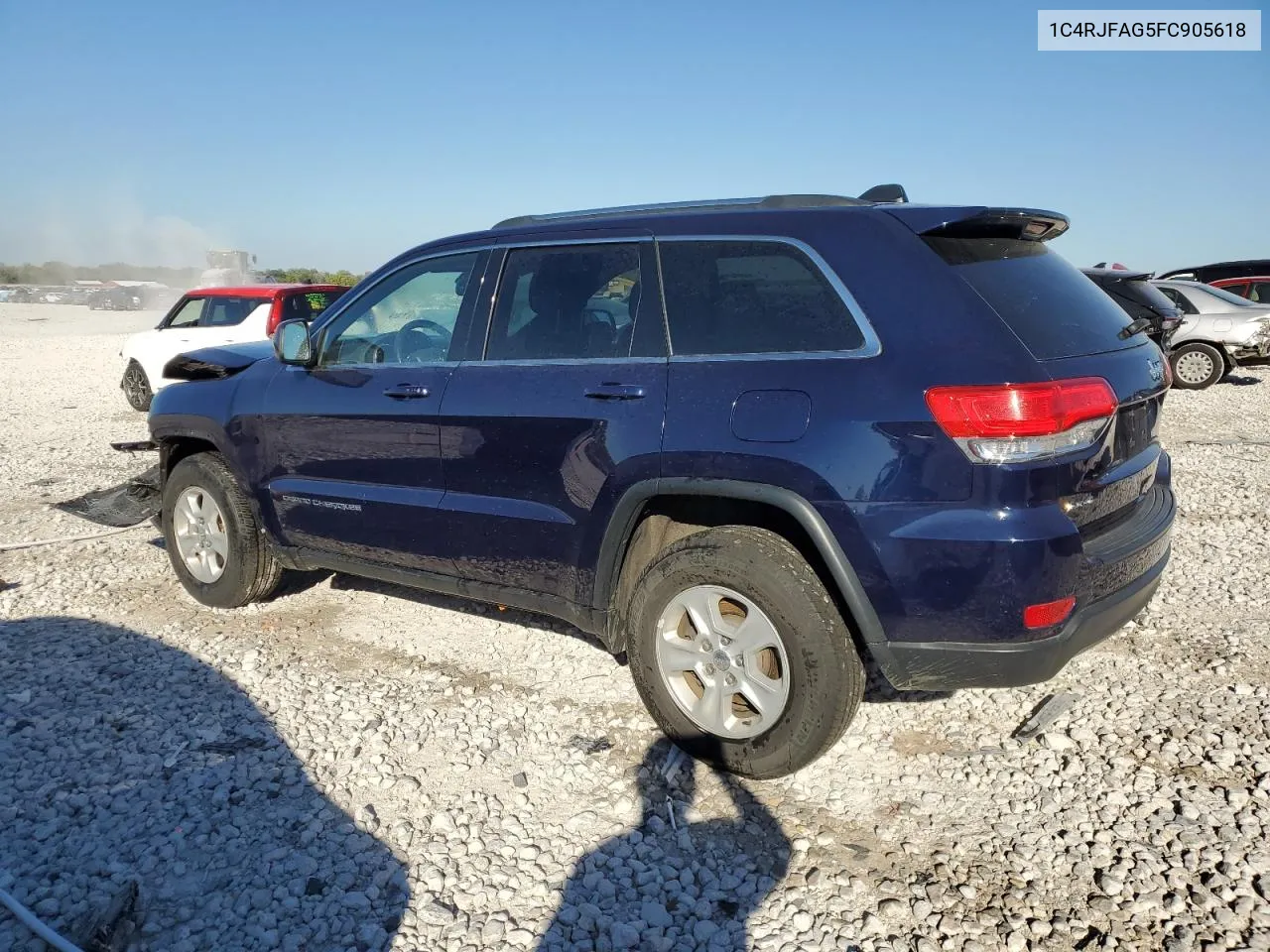 2015 Jeep Grand Cherokee Laredo VIN: 1C4RJFAG5FC905618 Lot: 73648474