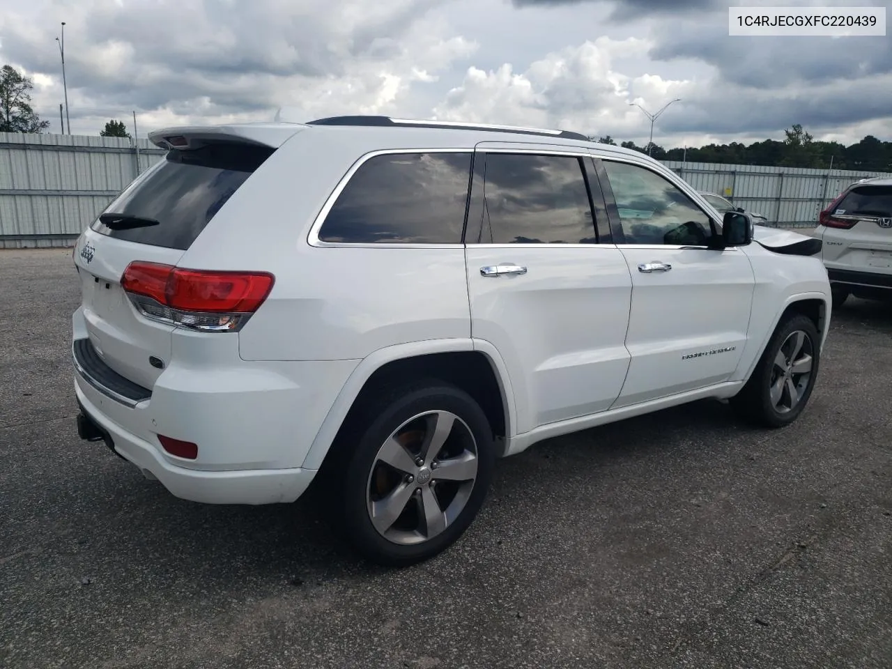 1C4RJECGXFC220439 2015 Jeep Grand Cherokee Overland