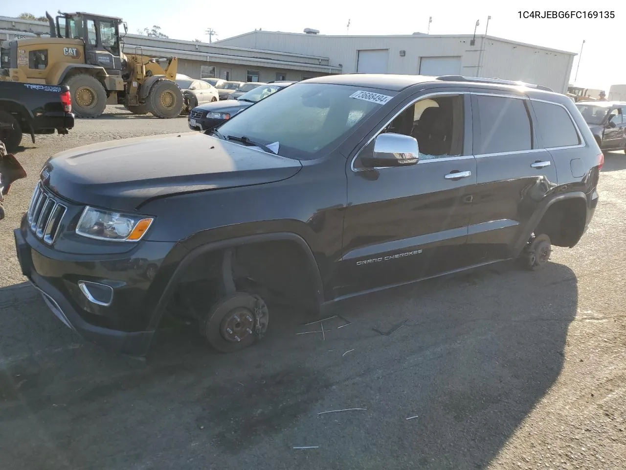 2015 Jeep Grand Cherokee Limited VIN: 1C4RJEBG6FC169135 Lot: 73688494