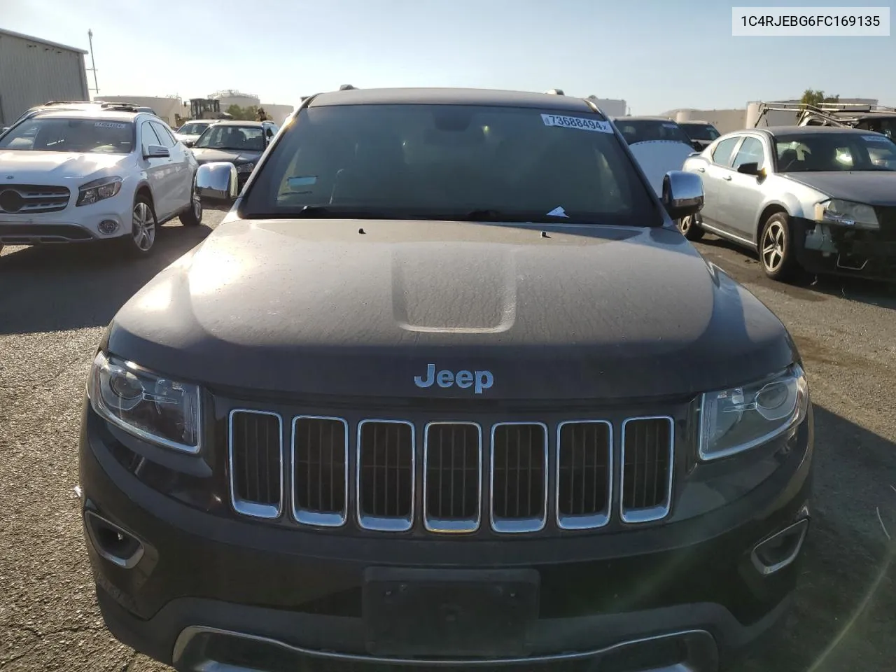 2015 Jeep Grand Cherokee Limited VIN: 1C4RJEBG6FC169135 Lot: 73688494