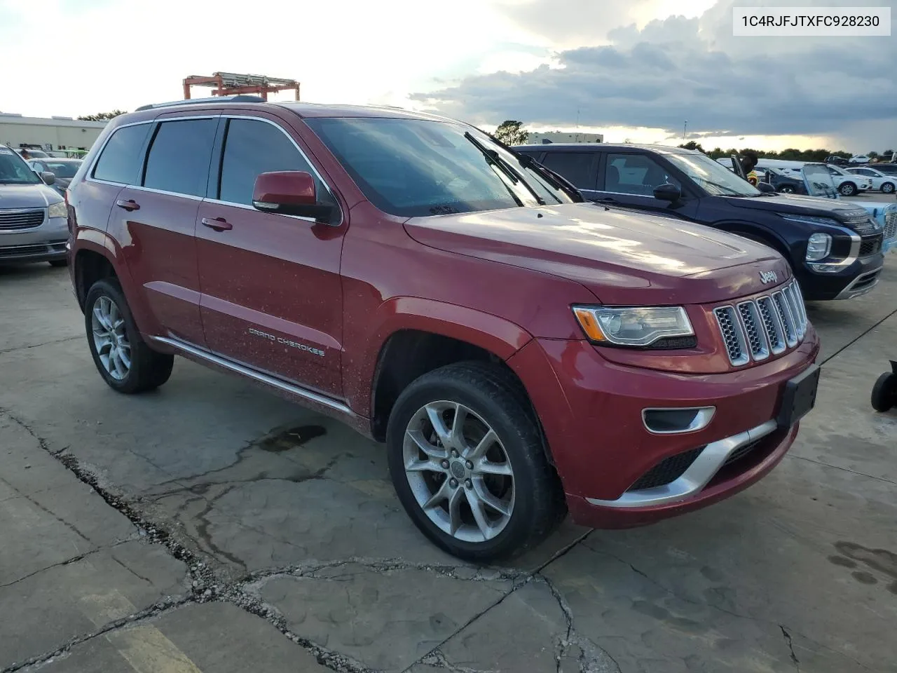 2015 Jeep Grand Cherokee Summit VIN: 1C4RJFJTXFC928230 Lot: 73713244