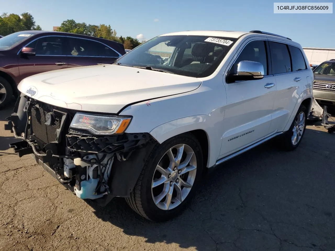 2015 Jeep Grand Cherokee Summit VIN: 1C4RJFJG8FC856009 Lot: 73735704