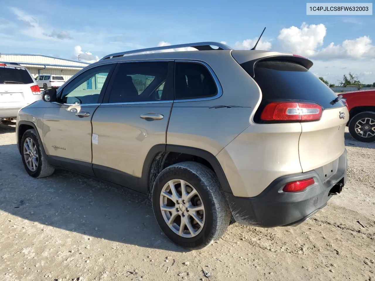 2015 Jeep Cherokee Latitude VIN: 1C4PJLCS8FW632003 Lot: 73767384