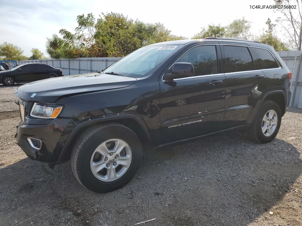 2015 Jeep Grand Cherokee Laredo VIN: 1C4RJFAG8FC756802 Lot: 73768184