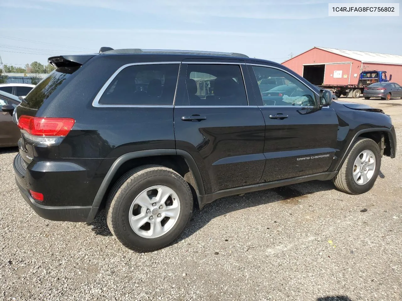 2015 Jeep Grand Cherokee Laredo VIN: 1C4RJFAG8FC756802 Lot: 73768184