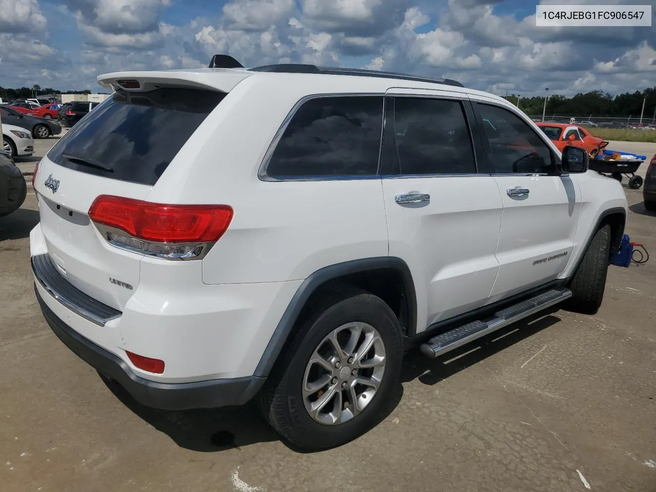 2015 Jeep Grand Cherokee Limited VIN: 1C4RJEBG1FC906547 Lot: 73819164