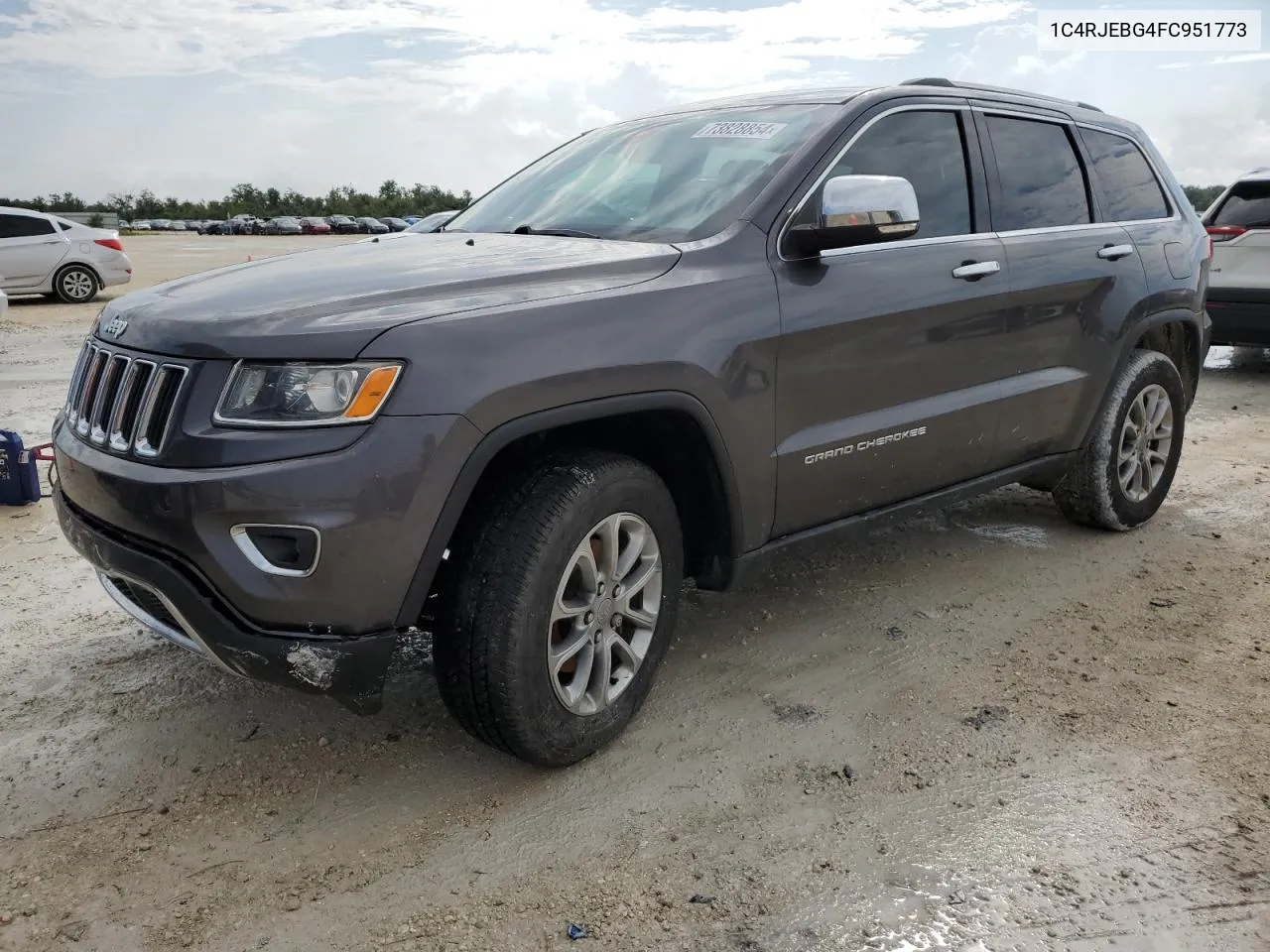 2015 Jeep Grand Cherokee Limited VIN: 1C4RJEBG4FC951773 Lot: 73828854