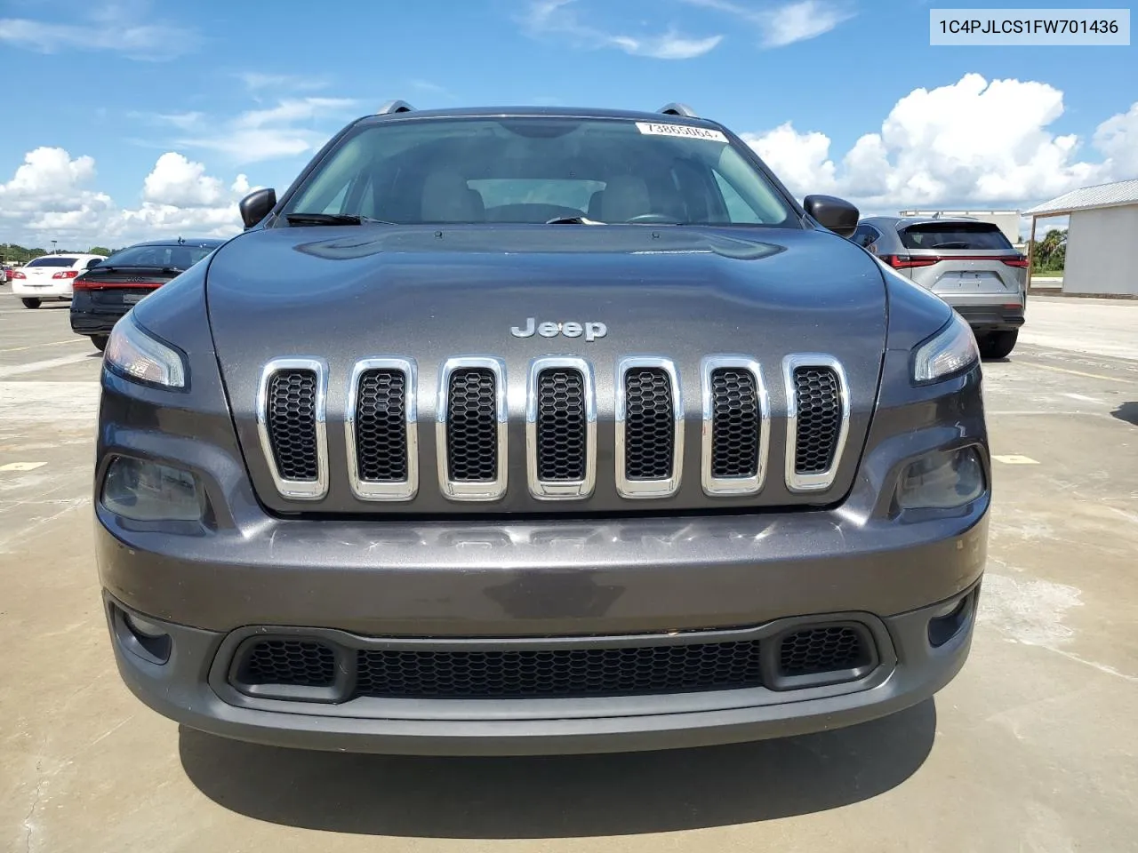 2015 Jeep Cherokee Latitude VIN: 1C4PJLCS1FW701436 Lot: 73865064