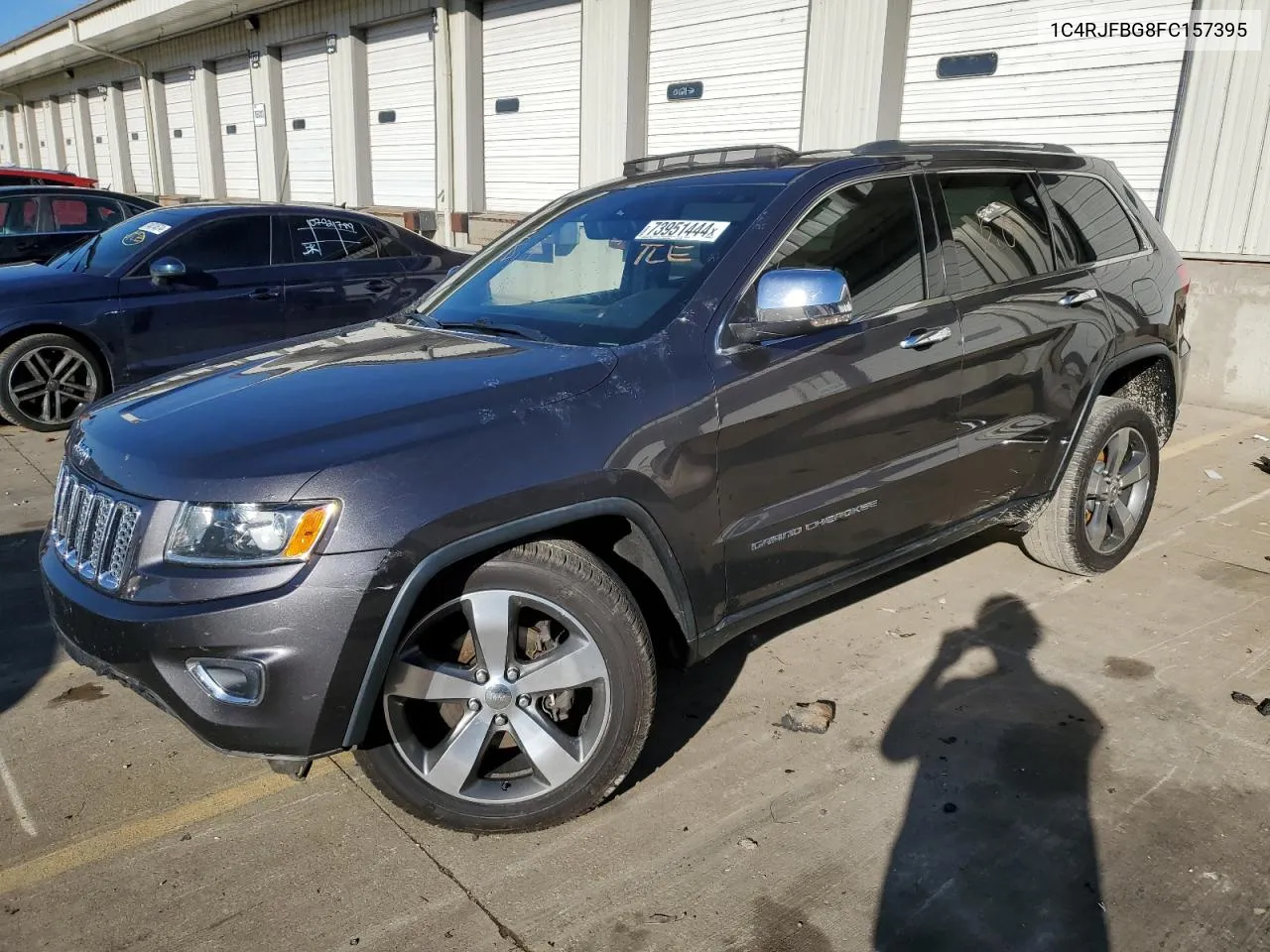 2015 Jeep Grand Cherokee Limited VIN: 1C4RJFBG8FC157395 Lot: 73951444