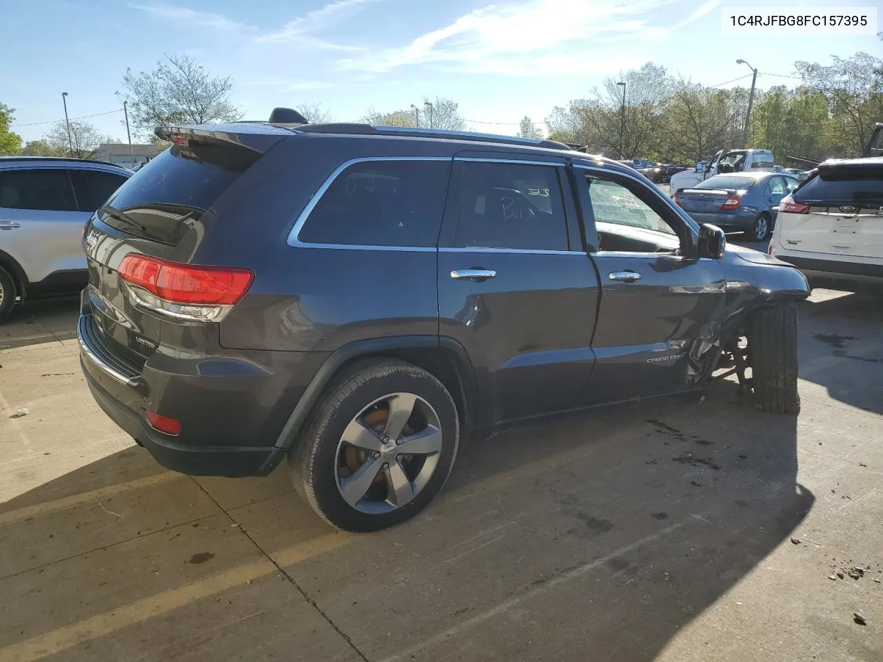 2015 Jeep Grand Cherokee Limited VIN: 1C4RJFBG8FC157395 Lot: 73951444