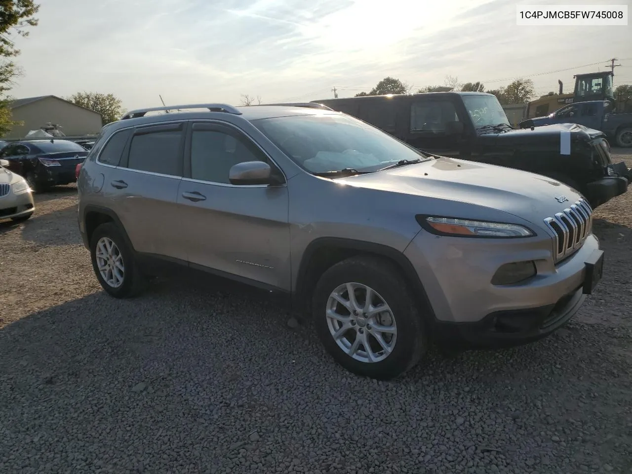 1C4PJMCB5FW745008 2015 Jeep Cherokee Latitude