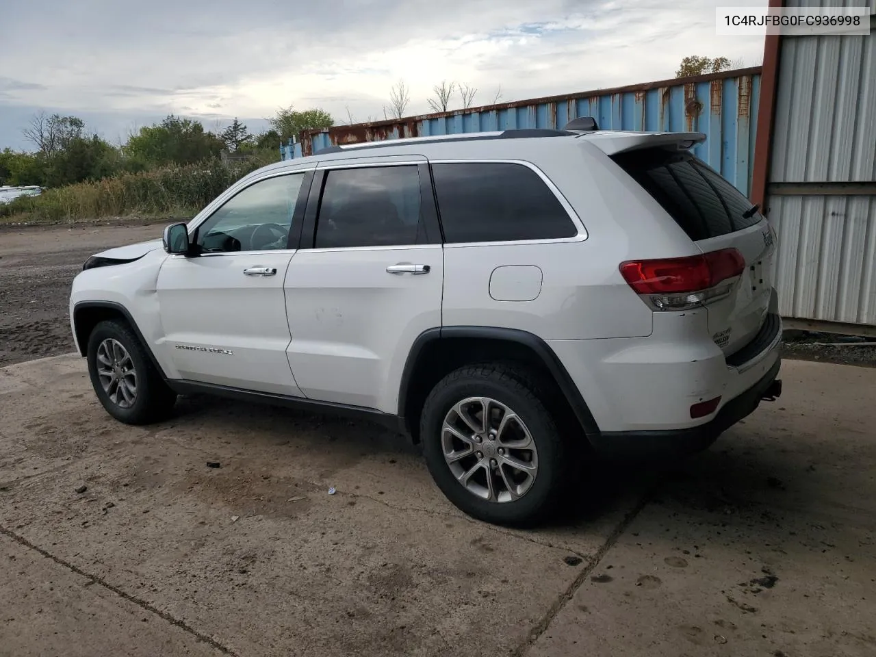 2015 Jeep Grand Cherokee Limited VIN: 1C4RJFBG0FC936998 Lot: 73982214