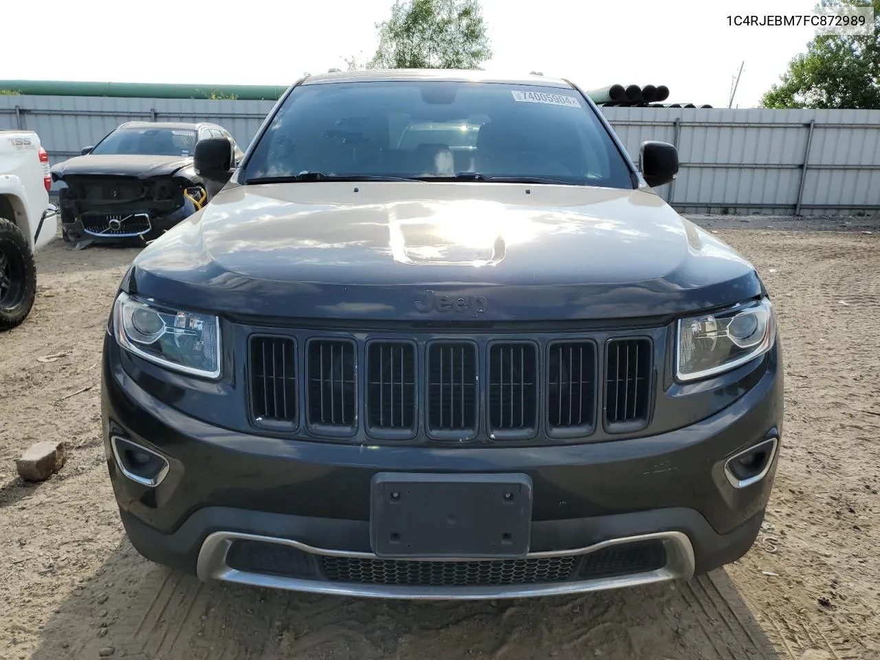 1C4RJEBM7FC872989 2015 Jeep Grand Cherokee Limited