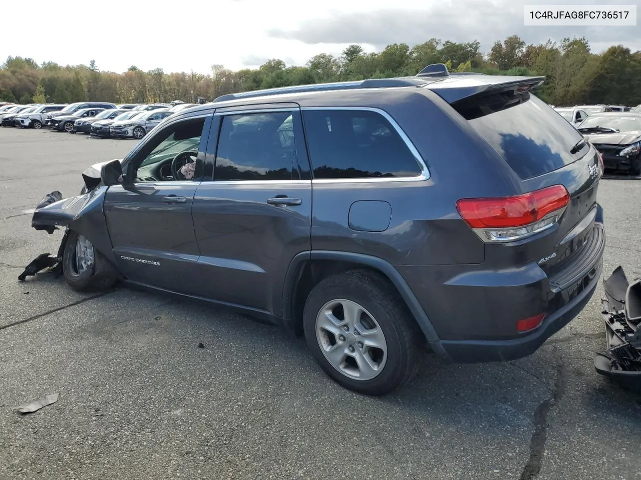 2015 Jeep Grand Cherokee Laredo VIN: 1C4RJFAG8FC736517 Lot: 74045254