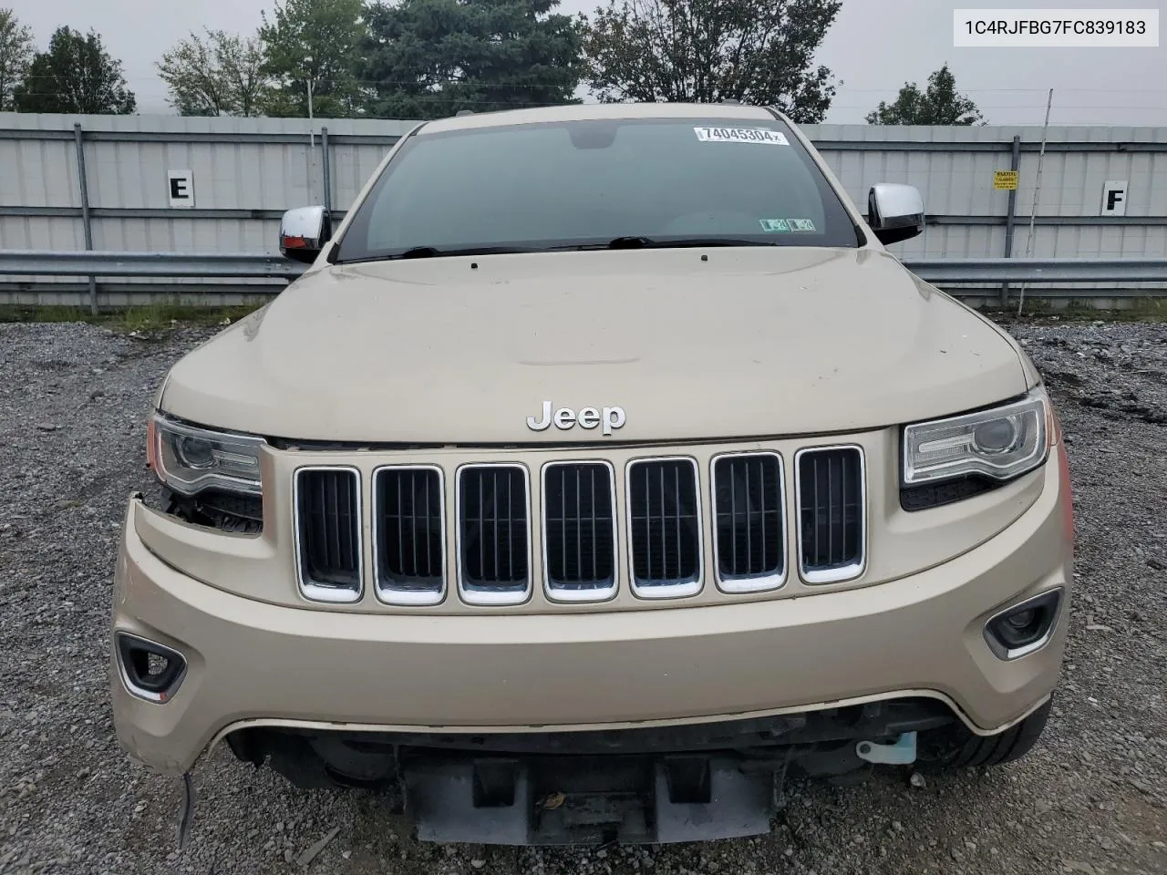 1C4RJFBG7FC839183 2015 Jeep Grand Cherokee Limited