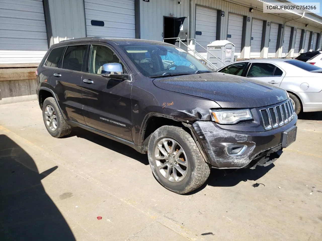 2015 Jeep Grand Cherokee Limited VIN: 1C4RJFBG2FC754266 Lot: 74046434